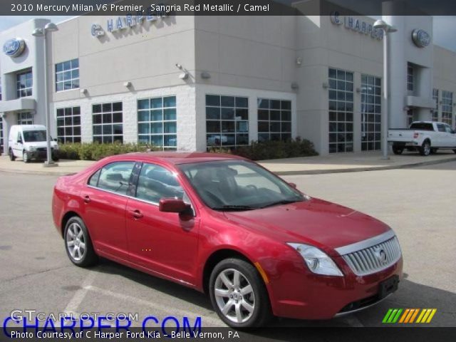 2010 Mercury Milan V6 Premier in Sangria Red Metallic