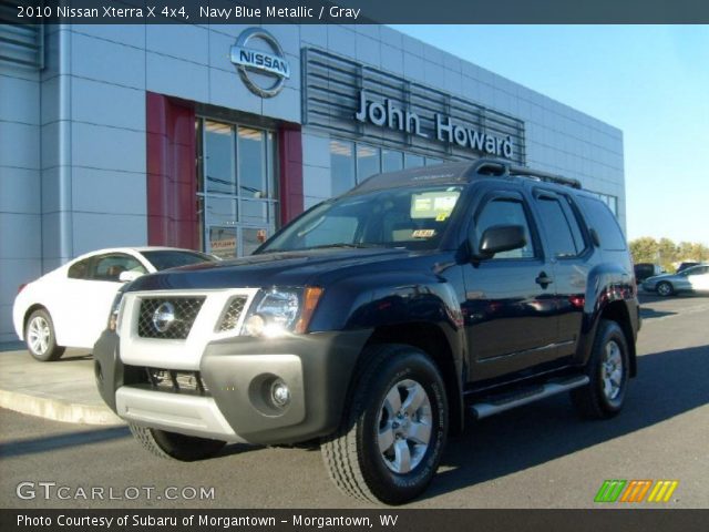 2010 Nissan Xterra X 4x4 in Navy Blue Metallic