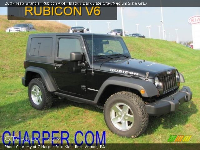 2007 Jeep Wrangler Rubicon 4x4 in Black