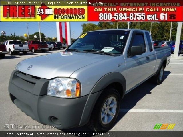 2002 Nissan Frontier XE King Cab in Silver Ice Metallic