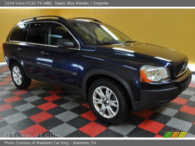 2004 Volvo XC90 T6 AWD in Nautic Blue Metallic