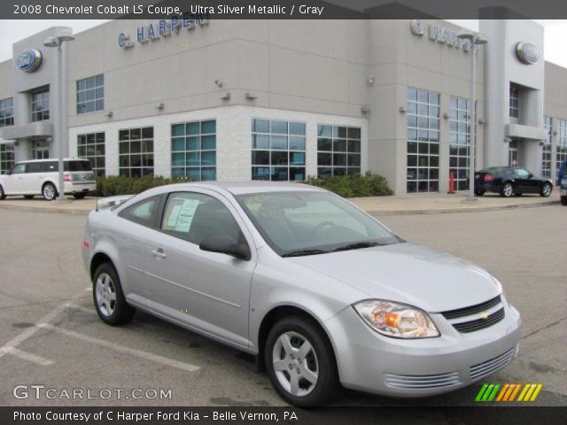 2008 Chevrolet Cobalt LS Coupe in Ultra Silver Metallic