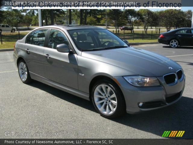 2011 BMW 3 Series 328i Sedan in Space Gray Metallic