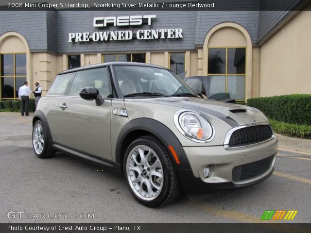 2008 Mini Cooper S Hardtop in Sparkling Silver Metallic