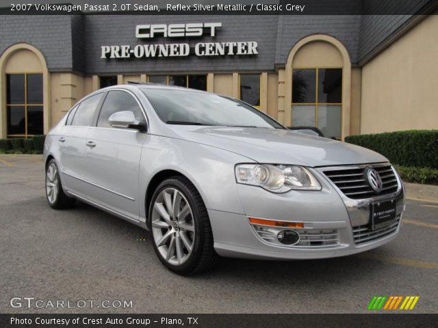 2007 Volkswagen Passat 2.0T Sedan in Reflex Silver Metallic