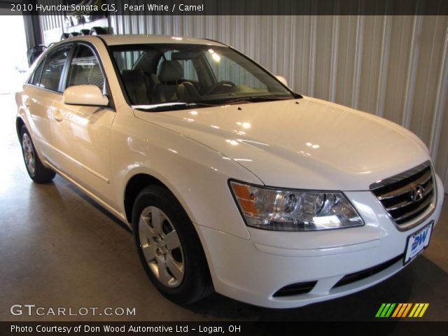 2010 Hyundai Sonata GLS in Pearl White