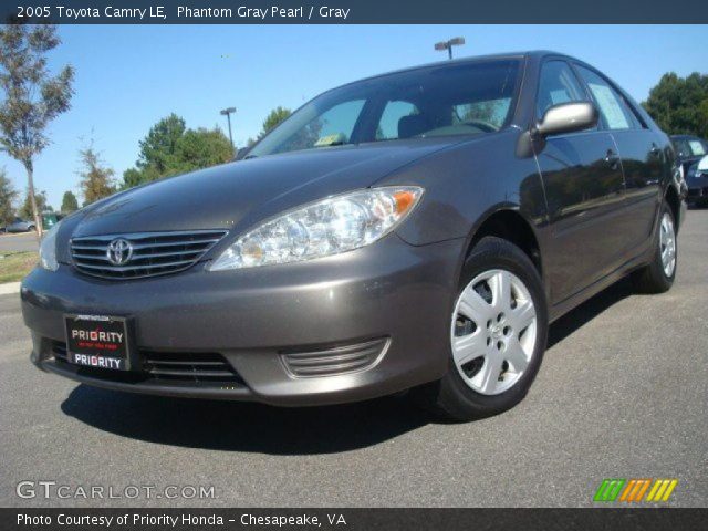 2005 Toyota Camry LE in Phantom Gray Pearl