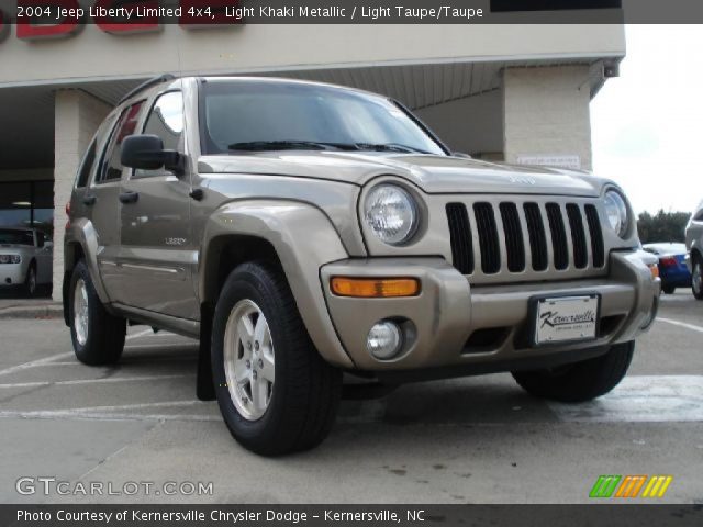2004 Jeep Liberty Limited 4x4 in Light Khaki Metallic