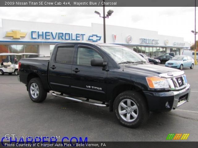 2009 Nissan Titan SE Crew Cab 4x4 in Majestic Blue