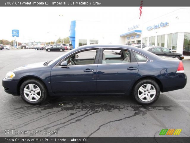 2007 Chevrolet Impala LS in Imperial Blue Metallic