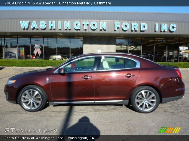 2009 Lincoln MKS AWD Sedan in Cinnamon Metallic