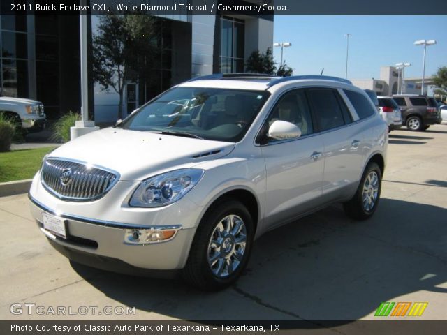 2011 Buick Enclave CXL in White Diamond Tricoat