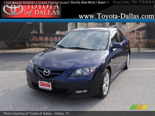 2009 Mazda MAZDA3 s Grand Touring Sedan in Stormy Blue Mica