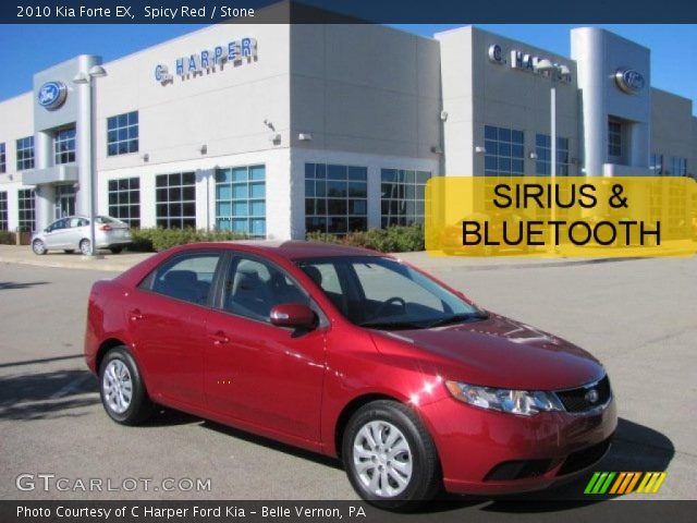 2010 Kia Forte EX in Spicy Red