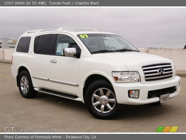2007 Infiniti QX 56 4WD in Tuscan Pearl