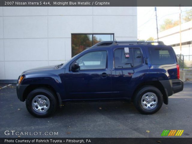 2007 Nissan Xterra S 4x4 in Midnight Blue Metallic