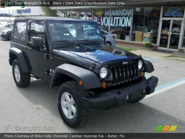 2007 Jeep Wrangler X 4x4 in Black
