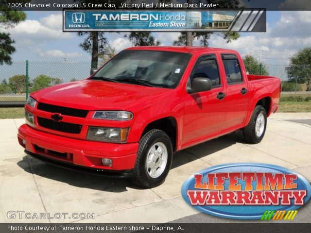 2005 Chevrolet Colorado LS Crew Cab in Victory Red