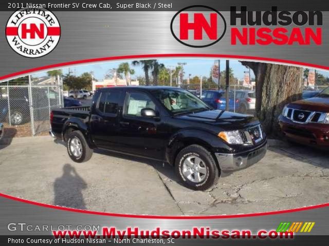 2011 Nissan Frontier SV Crew Cab in Super Black