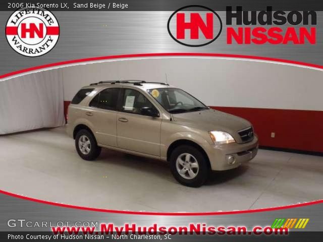 2006 Kia Sorento LX in Sand Beige