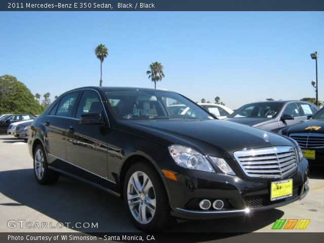 2011 Mercedes-Benz E 350 Sedan in Black