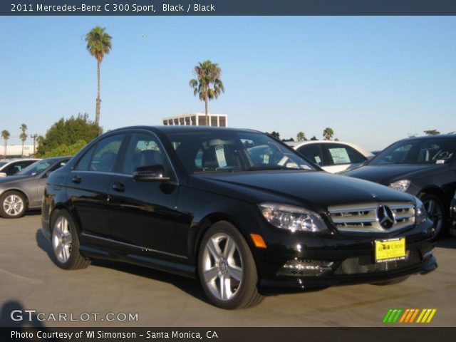 2011 Mercedes-Benz C 300 Sport in Black