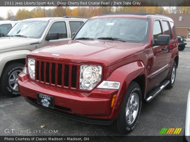 2011 Jeep Liberty Sport 4x4 in Deep Cherry Red Crystal Pearl