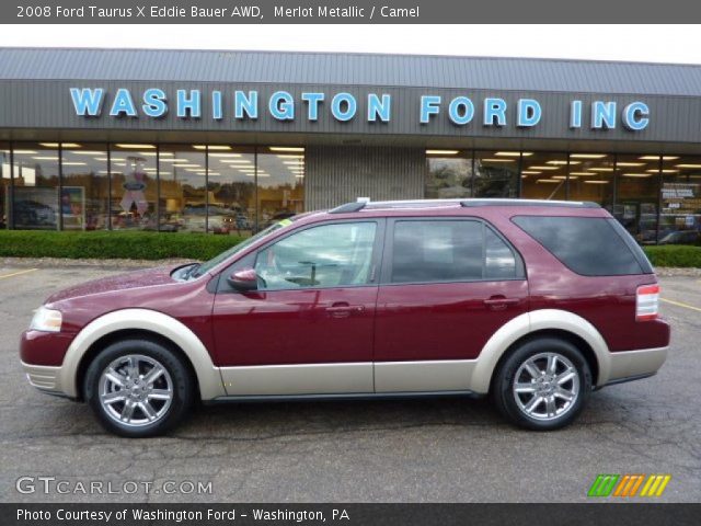 2008 Ford Taurus X Eddie Bauer AWD in Merlot Metallic