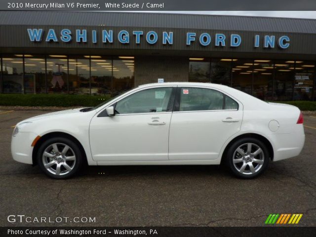 2010 Mercury Milan V6 Premier in White Suede