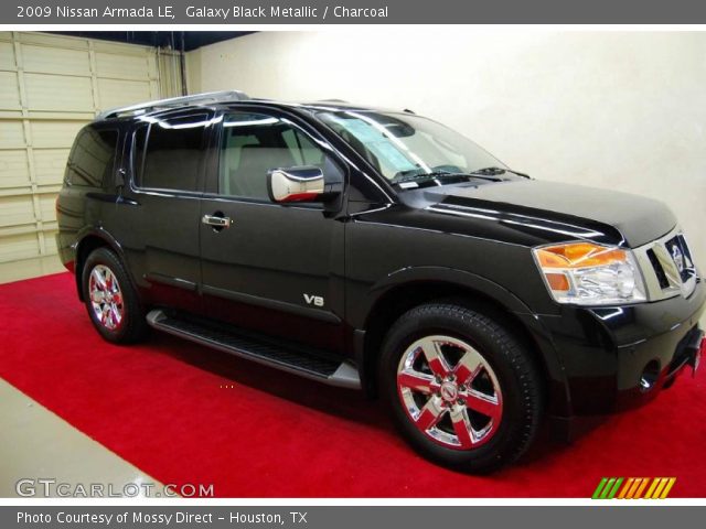 2009 Nissan Armada LE in Galaxy Black Metallic