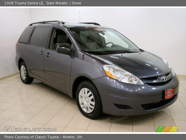 2008 Toyota Sienna LE in Slate Metallic