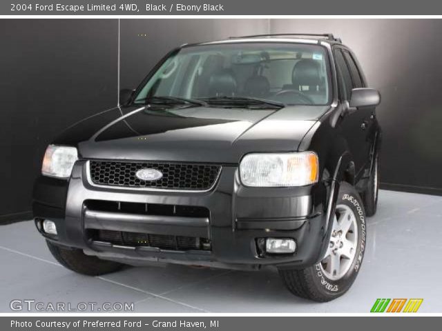 2004 Ford Escape Limited 4WD in Black