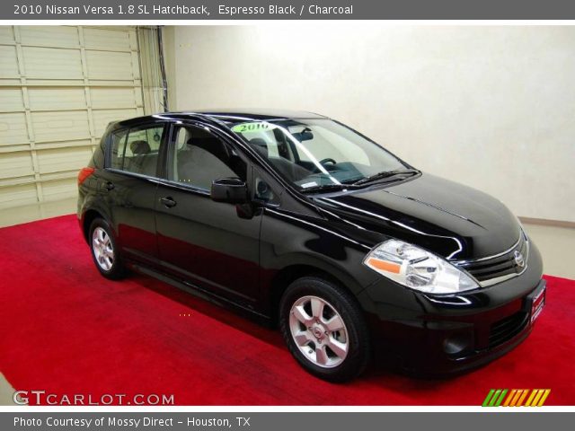 2010 Nissan Versa 1.8 SL Hatchback in Espresso Black