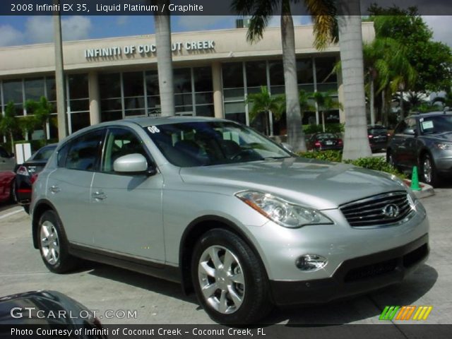 2008 Infiniti EX 35 in Liquid Platinum