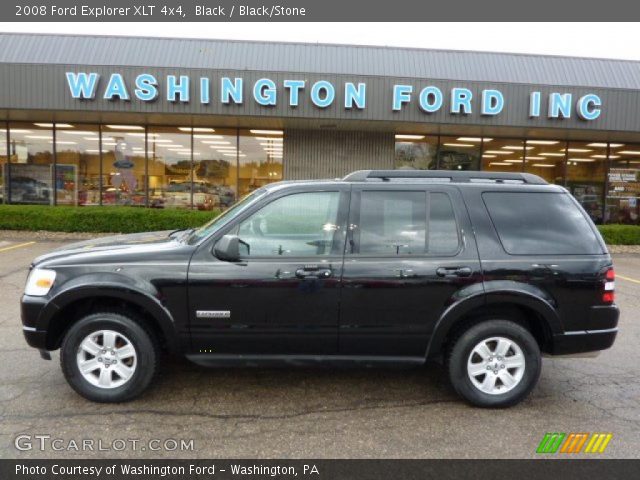 2008 Ford Explorer XLT 4x4 in Black