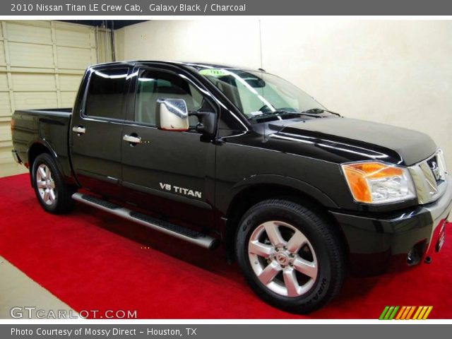 2010 Nissan Titan LE Crew Cab in Galaxy Black
