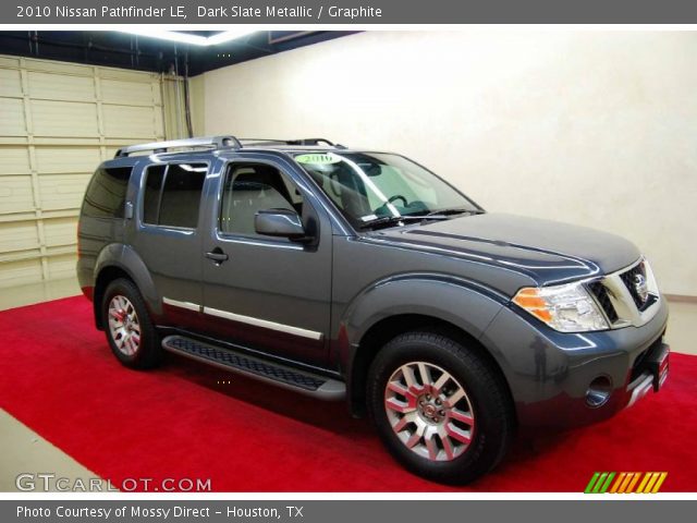 2010 Nissan Pathfinder LE in Dark Slate Metallic