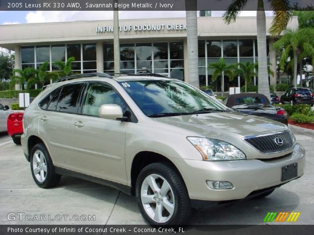 2005 Lexus RX 330 AWD in Savannah Beige Metallic