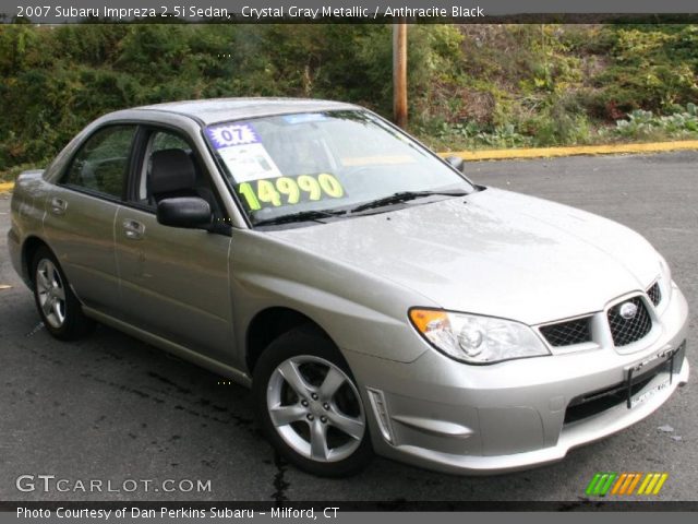 2007 Subaru Impreza 2.5i Sedan in Crystal Gray Metallic