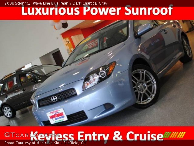 2008 Scion tC  in Wave Line Blue Pearl