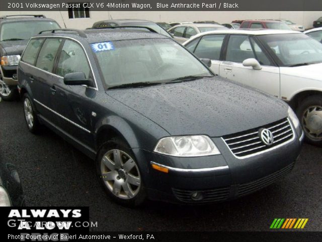 2001 Volkswagen Passat GLX V6 4Motion Wagon in Blue Anthracite Pearl