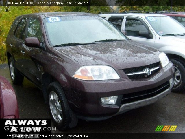 2001 Acura MDX  in Deep Mahogany Pearl