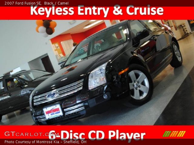 2007 Ford Fusion SE in Black