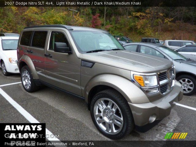 2007 Dodge Nitro SLT 4x4 in Light Khaki Metallic
