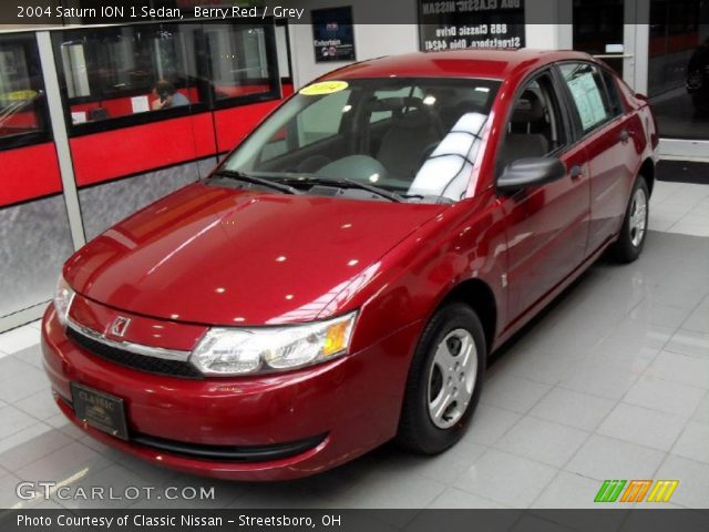 2004 Saturn ION 1 Sedan in Berry Red