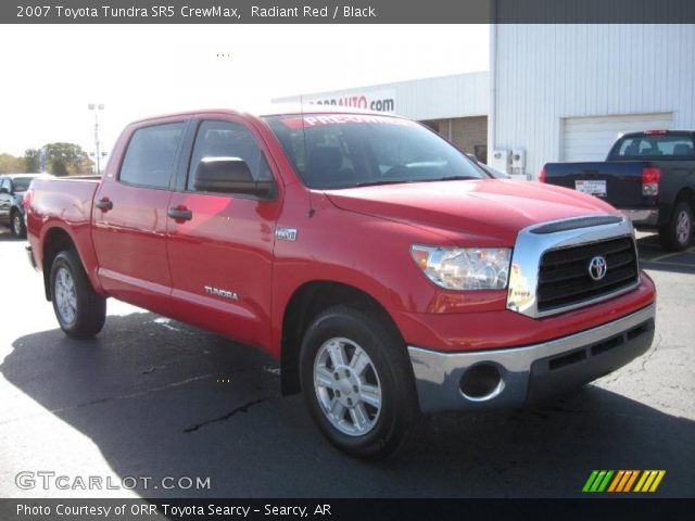 2007 Toyota Tundra SR5 CrewMax in Radiant Red