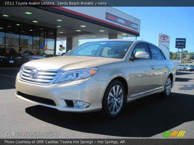 2011 Toyota Avalon Limited in Sandy Beach Metallic