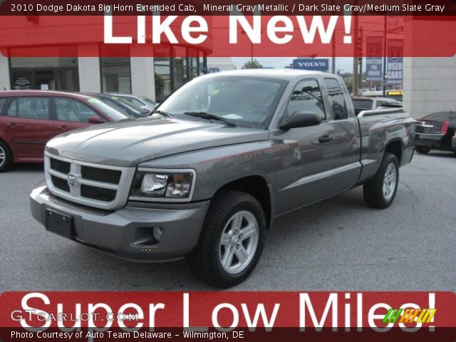 2010 Dodge Dakota Big Horn Extended Cab in Mineral Gray Metallic