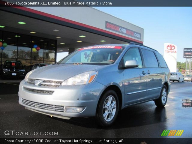 2005 Toyota Sienna XLE Limited in Blue Mirage Metallic