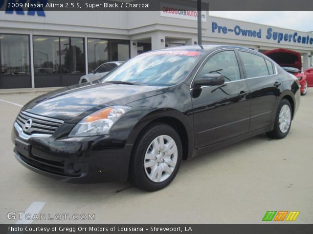 2009 Nissan Altima 2.5 S in Super Black